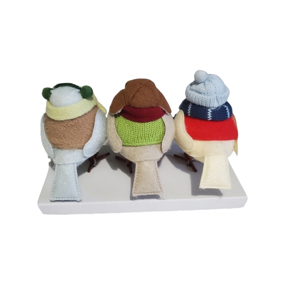 NEW 3 pc Mini  Featherly Friends Bird Set Wondershop - Picture 8 of 8